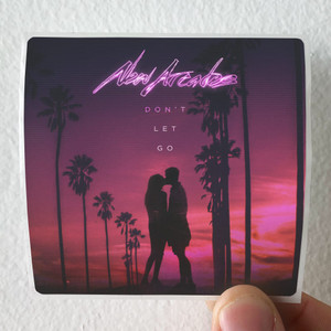 New Arcades Dont Let Go Album Cover Sticker New Arcades Dont Let Go Album Cover Sticker
