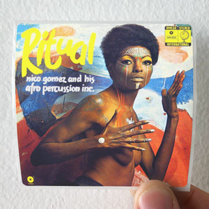 Nico Gomez and His Afro Percussion Inc Ritual Album Cover Sticker