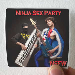 Ninja Sex Party Nsfw Album Cover Sticker