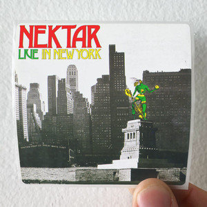 Nektar Live In New York Album Cover Sticker