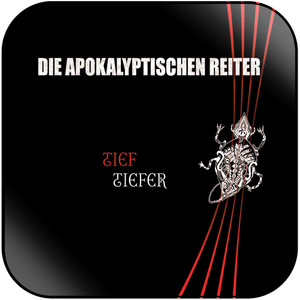 Die Apokalyptischen Reiter Tieftiefer Album Cover Sticker Album Cover Sticker