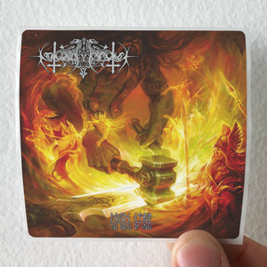 Nokturnal Mortum The Voice Of Steel 1 Album Cover Sticker Nokturnal Mortum The Voice Of Steel 1 Album Cover Sticker