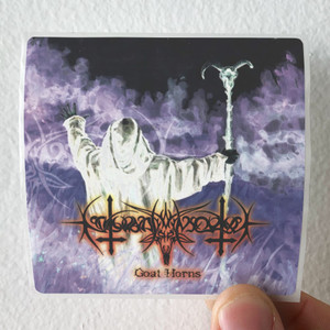 Nokturnal Mortum Goat Horns 2 Album Cover Sticker