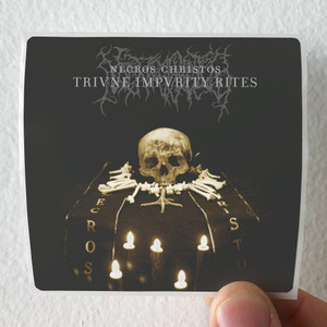 Necros Christos Triune Impurity Rites Album Cover Sticker Necros Christos Triune Impurity Rites Album Cover Sticker