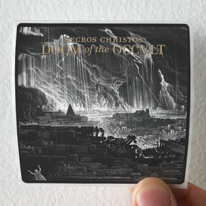 Necros Christos Doom Of The Occult 1 Album Cover Sticker