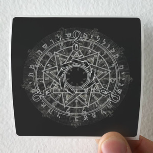 Necros Christos One In Darkness Two In Damnation Three In Death 2002 2007 Album Cover Sticker