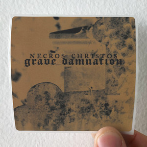 Necros Christos Grave Damnation Album Cover Sticker