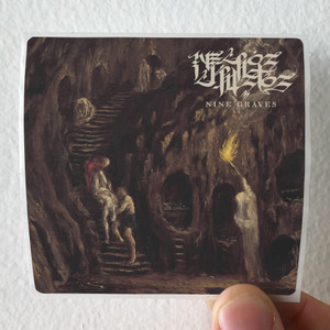 Necros Christos Nine Graves Album Cover Sticker