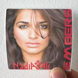 Nadia Ali Embers Album Cover Sticker Nadia Ali Embers Album Cover Sticker