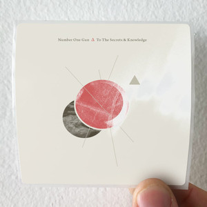 Number One Gun Promises For The Imperfect Album Cover Sticker Number One Gun Promises For The Imperfect Album Cover Sticker