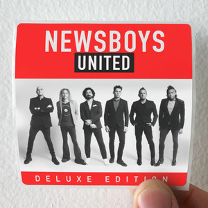 Newsboys United Album Cover Sticker Newsboys United Album Cover Sticker