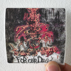 Nuclear Death For Our Dead Album Cover Sticker