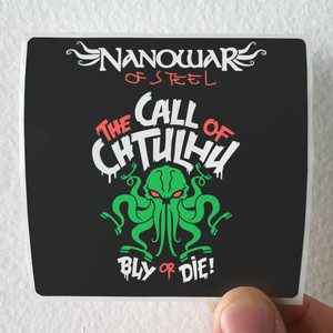 Nanowar The Call Of Cthulhu Album Cover Sticker Nanowar The Call Of Cthulhu Album Cover Sticker