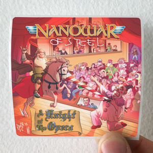 Nanowar A Knight At The Opera Album Cover Sticker Nanowar A Knight At The Opera Album Cover Sticker