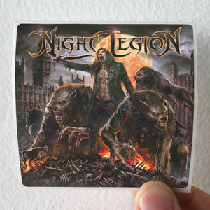 Night Legion Night Legion Album Cover Sticker