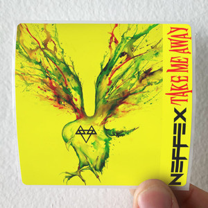Neffex Take Me Away Album Cover Sticker