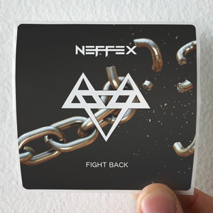 Neffex Fight Back Album Cover Sticker Neffex Fight Back Album Cover Sticker