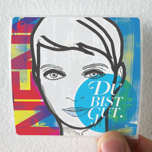 Nena Du Bist Gut Album Cover Sticker