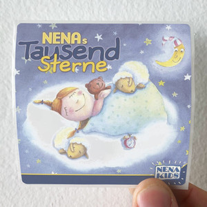 Nena Nenas Tausend Sterne Album Cover Sticker Nena Nenas Tausend Sterne Album Cover Sticker