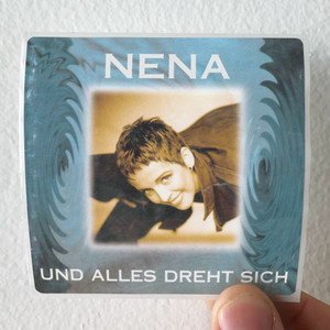 Nena Und Alles Dreht Sich Album Cover Sticker