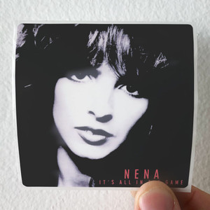 Nena Its All In The Game Album Cover Sticker Nena Its All In The Game Album Cover Sticker