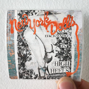 New York Dolls Dancing Backward In High Heels Album Cover Sticker