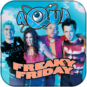 Aqua Freaky Friday Album Cover Sticker Album Cover Sticker Aqua Freaky Friday Album Cover Sticker Album Cover Sticker