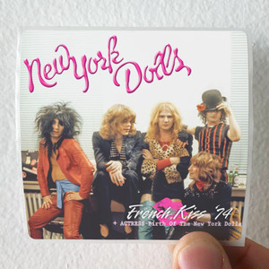 New York Dolls French Kiss 74 Actress Birth Of The New York Dolls Album Cover Sticker