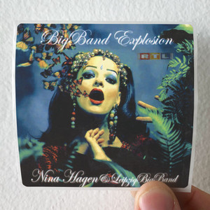 Nina Hagen Big Band Explosion Album Cover Sticker