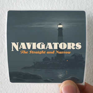 Navigators The Straight And Narrow Album Cover Sticker Navigators The Straight And Narrow Album Cover Sticker