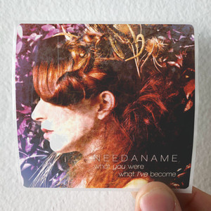 Need a Name What You Were What Ive Become Album Cover Sticker Need a Name What You Were What Ive Become Album Cover Sticker