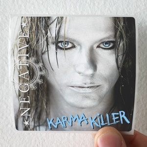 Negative Karma Killer Album Cover Sticker