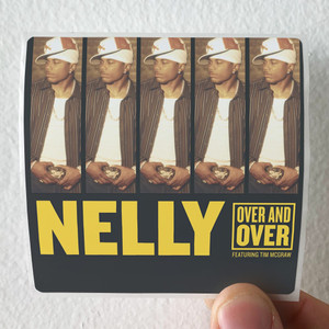 Nelly Over And Over Album Cover Sticker Nelly Over And Over Album Cover Sticker