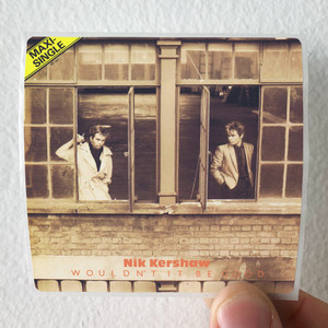 Nik Kershaw Wouldnt It Be Good Album Cover Sticker