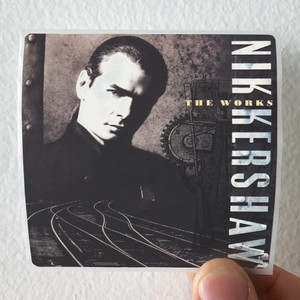 Nik Kershaw The Works Album Cover Sticker Nik Kershaw The Works Album Cover Sticker