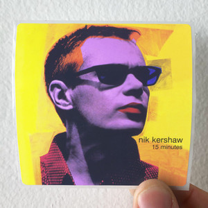 Nik Kershaw 15 Minutes 1 Album Cover Sticker Nik Kershaw 15 Minutes 1 Album Cover Sticker