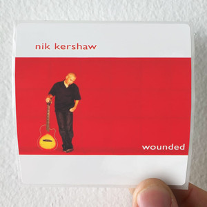 Nik Kershaw Wounded Album Cover Sticker