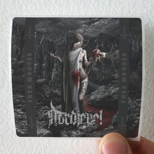 Nordjevel Necrogenesis Album Cover Sticker Nordjevel Necrogenesis Album Cover Sticker