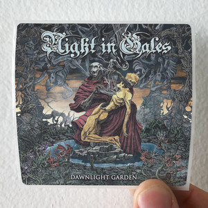Night in Gales Dawnlight Garden Album Cover Sticker