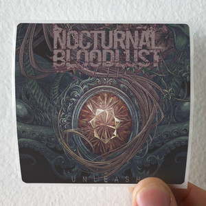 NOCTURNAL BLOODLUST Unleash Album Cover Sticker
