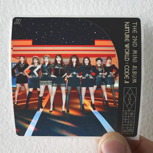 NATURE Nature World Code A Album Cover Sticker