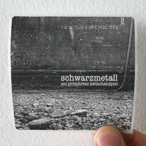 Nocte Obducta Schwarzmetall Ein Primitives Zwischenspiel Album Cover Sticker