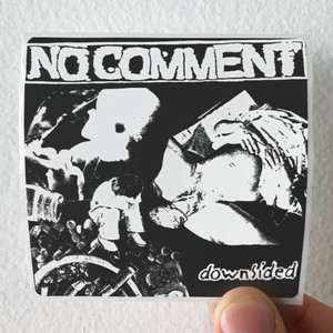 No Comment Downsided Album Cover Sticker