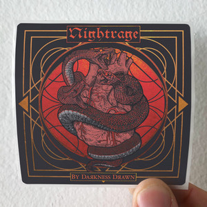 Nightrage By Darkness Drawn Album Cover Sticker
