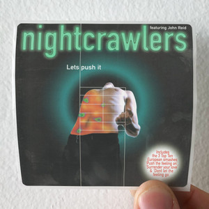 Nightcrawlers Lets Push It 1 Album Cover Sticker