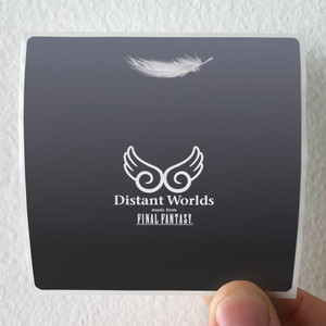 Nobuo Uematsu Distant Worlds Music From Final Fantasy Album Cover Sticker Nobuo Uematsu Distant Worlds Music From Final Fantasy Album Cover Sticker