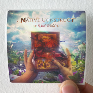 Native Construct Quiet World Album Cover Sticker