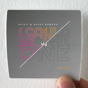 Nicky Romero I Could Be The One 1 Album Cover Sticker Nicky Romero I Could Be The One 1 Album Cover Sticker