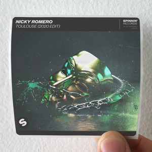 Nicky Romero Toulouse 2020 Edit Album Cover Sticker