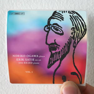 Noriko Ogawa Noriko Ogawa Plays Erik Satie On An 1890 Erard Piano Vol 1 Album Cover Sticker